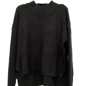 Forever 21 Black High Neck Sweater for Women